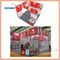 modular exhibit booth display stands with trade show products hanging sign decoration designed from Shanghai